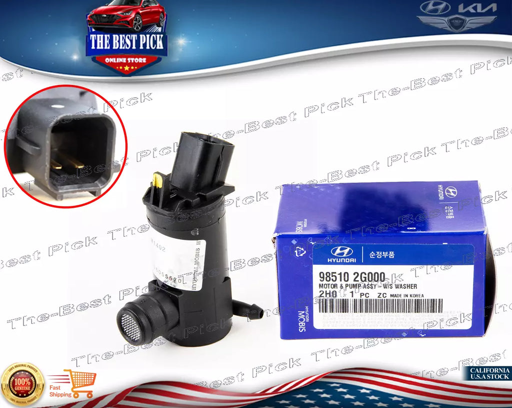 ⭐GENUINE⭐ Windshield Washer Pump OPTIMA SONATA GENESIS COUPE 11-14 985102G000