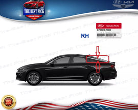 2021-23 K5 Center Pillar Chrome Molding Quarter Panel Trim Right Side 87860L2000