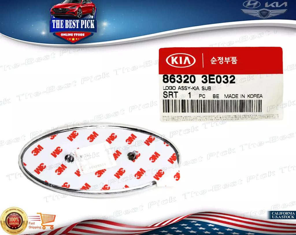 ⭐GENUINE⭐ REAR Tailgate Trunk Emblem For KIA SORENTO 2003-2009 863203E032