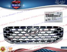 Load image into Gallery viewer, ⭐GENUINE⭐ Front Bumper Grille Upper For 2021-2023 Hyundai Santa Fe 86350S1600