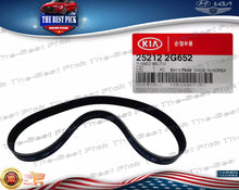 Load image into Gallery viewer, ⭐GENUINE⭐ DRIVE BELT V-RIBBED SONATA HYBRID 11-15 OPTIMA HYBRID 11-16 252122G652