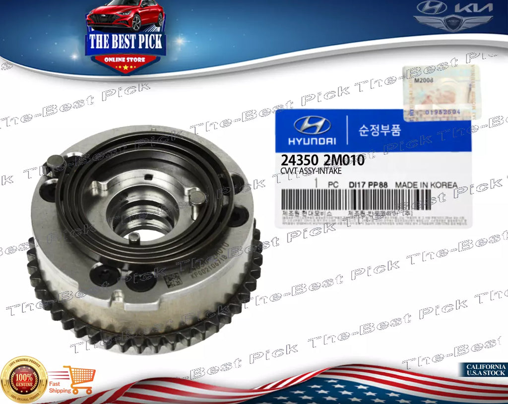 ⭐GENUINE⭐ Intake Camshaft Sprocket CVVT for 2018-2020 Kia Rio 1.6L 243502M010