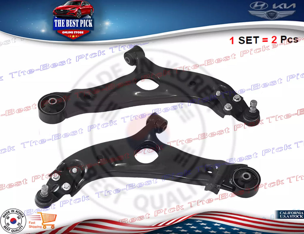 ✅ Control Arm FRONT SET=2 PCS LEFT + RIGHT for 12-15 Hyundai SANTA FE 545002W600