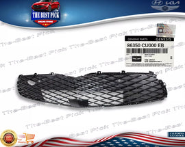 ⭐GENUINE⭐ Genesis GV60 2023-2024 FRONT Bumper Radiator Grille BLACK 86350CU000EB