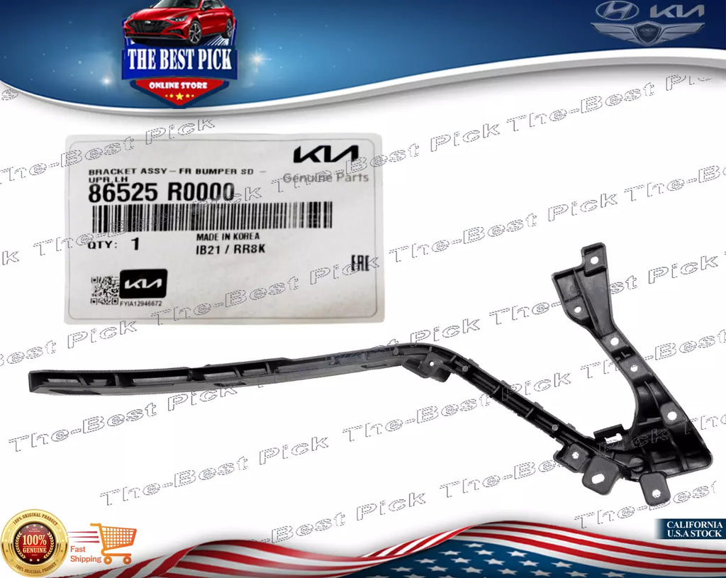 ⭐GENUINE⭐ FRONT Bumper Bracket Retainer LEFT Kia Carnival 2022-2023 86525R0000