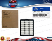 Load image into Gallery viewer, ⭐GENUINE⭐ Engine Air Filter For HYUNDAI ELANTRA 2021-2023 28113AA100