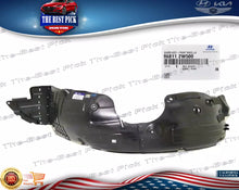 Load image into Gallery viewer, ⭐GENUINE⭐ Fender Liner Front LEFT Driver 17-18 HYUNDAI SANTA FE SPORT 868112W500