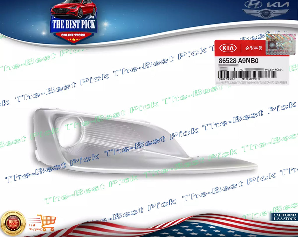 GENUINE⭐KIA SEDONA SX 2019-21 Front Bumper Fog Light Cover Bezel Right86528A9NB0