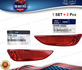 ⭐GENUINE⭐ Rear Bumper Reflector LEFT + RIGHT set For ACCENT HATCHBACK 2012-2017