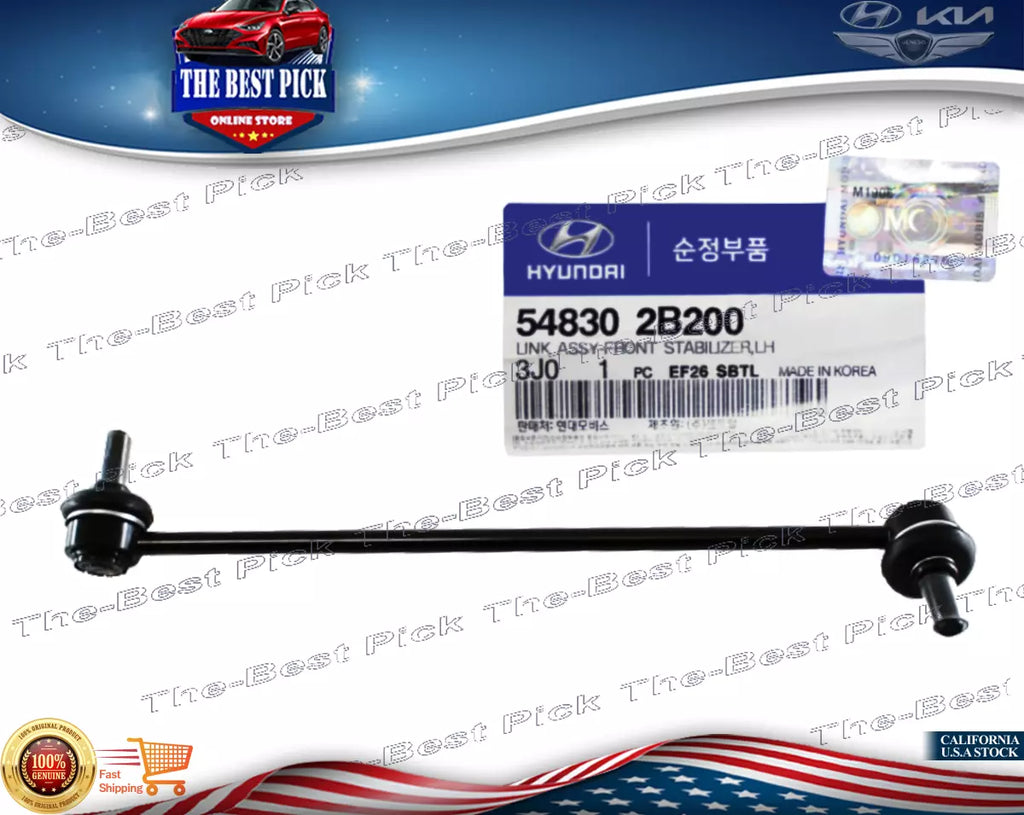 ⭐GENUINE⭐ FRONT LEFT STABILIZER LINK BAR SANTA FE VERACRUZ SORENTO 548302B200