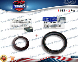 ⭐GENUINE⭐ Crankshaft Front & Rear Oil Seal 12-19 Elantra Forte SOUL 214212E300