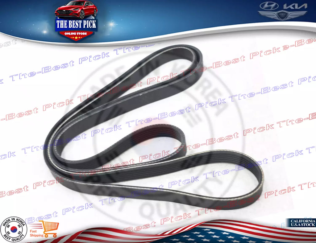 ✅ SERPENTINE BELT FAN BELT for HYUNDAI KIA 2.0L 2.4L 252122G710