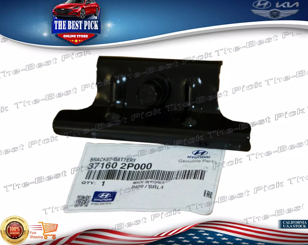 ⭐GENUINE⭐ Battery Hold Down Tie Bracket Clamp For Hyundai/Kia 371602P000