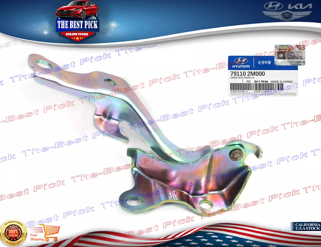 ⭐GENUINE⭐ Hood Hinge LEFT For 2010-2016 Hyundai Genesis Coupe 791102M000