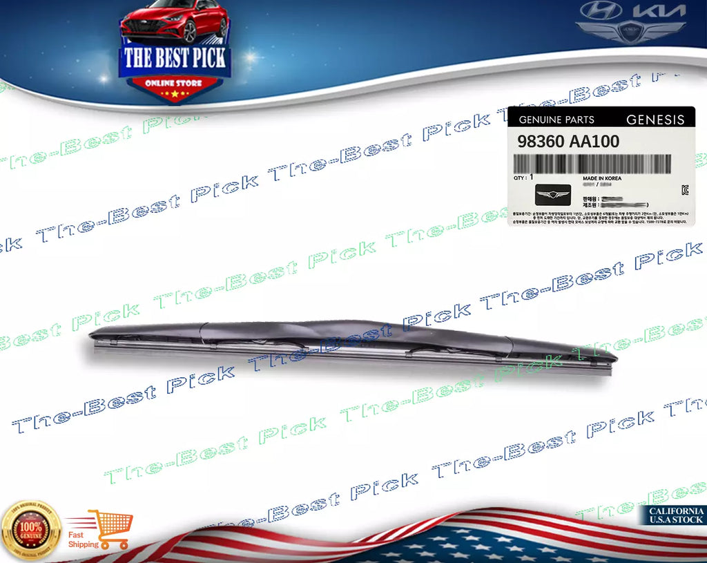 ⭐GENUINE⭐Windshield Wiper Blade for Passenger Side GENESIS GV70 GV80 98360AA100