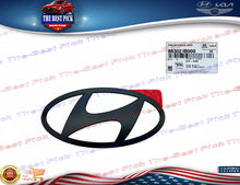 Load image into Gallery viewer, ⭐GENUINE⭐ Rear Emblem &quot;H&quot; Mark Matt Black For 22-24 Elantra/Avante N 86302IB000