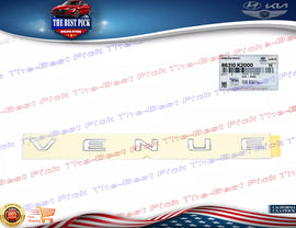 ⭐GENUINE⭐ Rear Trunk Emblem Nameplate For 2020-2024 Hyundai Venue 86310K2000