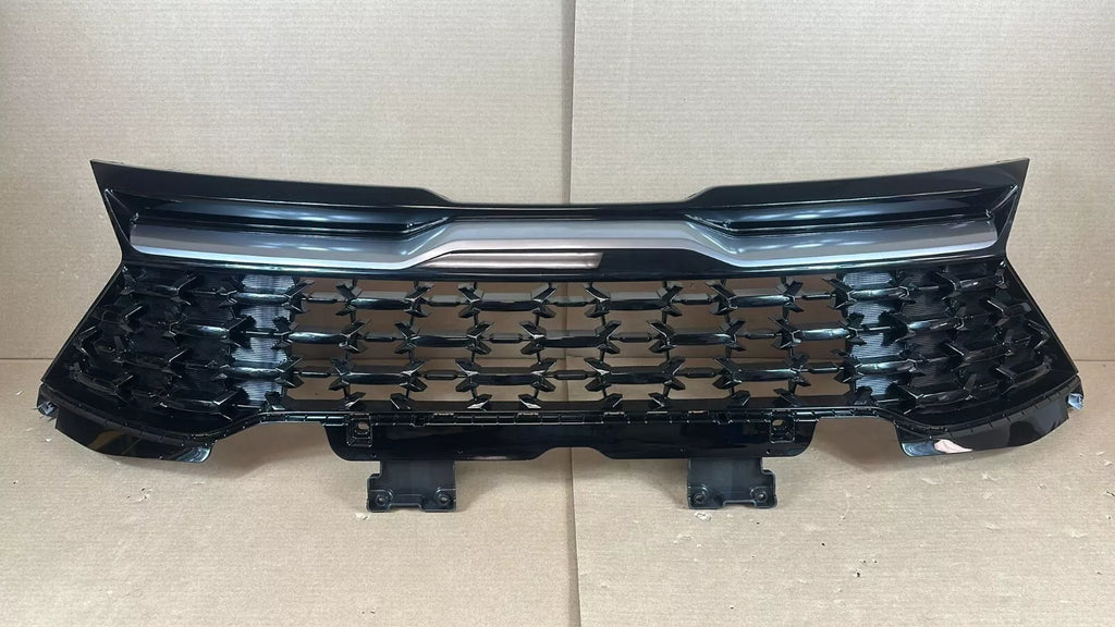⭐GENUINE⭐ Kia Sportage HYBRID X-Line 23-24 FRONT Bumper UPPER Grille W/O camera