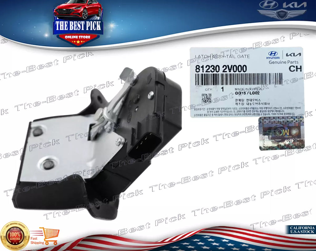 ⭐GENUINE⭐ Tailgate Trunk Lock Latch Actuator 12-17 Hyundai Veloster 812302V000