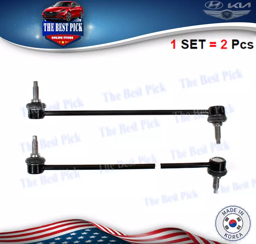 CTR Link Stabilizer Bar FRONT SET= 2PCS LH+RH FITS 15-20 Sonata Optima KIA Hyund