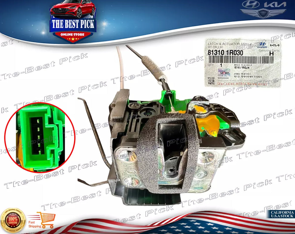 ⭐GENUINE⭐ Door Lock Actuator FRONT LEFT DRIVER 12-17 Hyundai Accent 813101R030