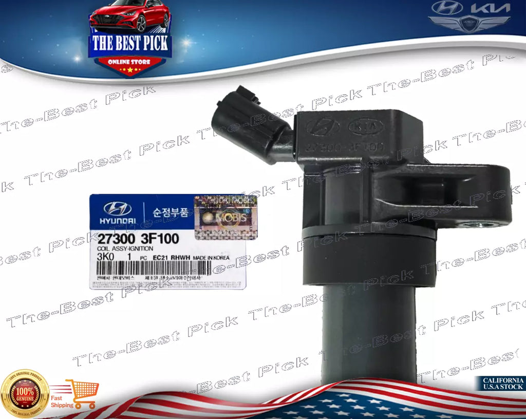 ⭐GENUINE⭐ Ignition Coil for G80 Genesis SantaFe Sonata Optima Sorento 273003F100