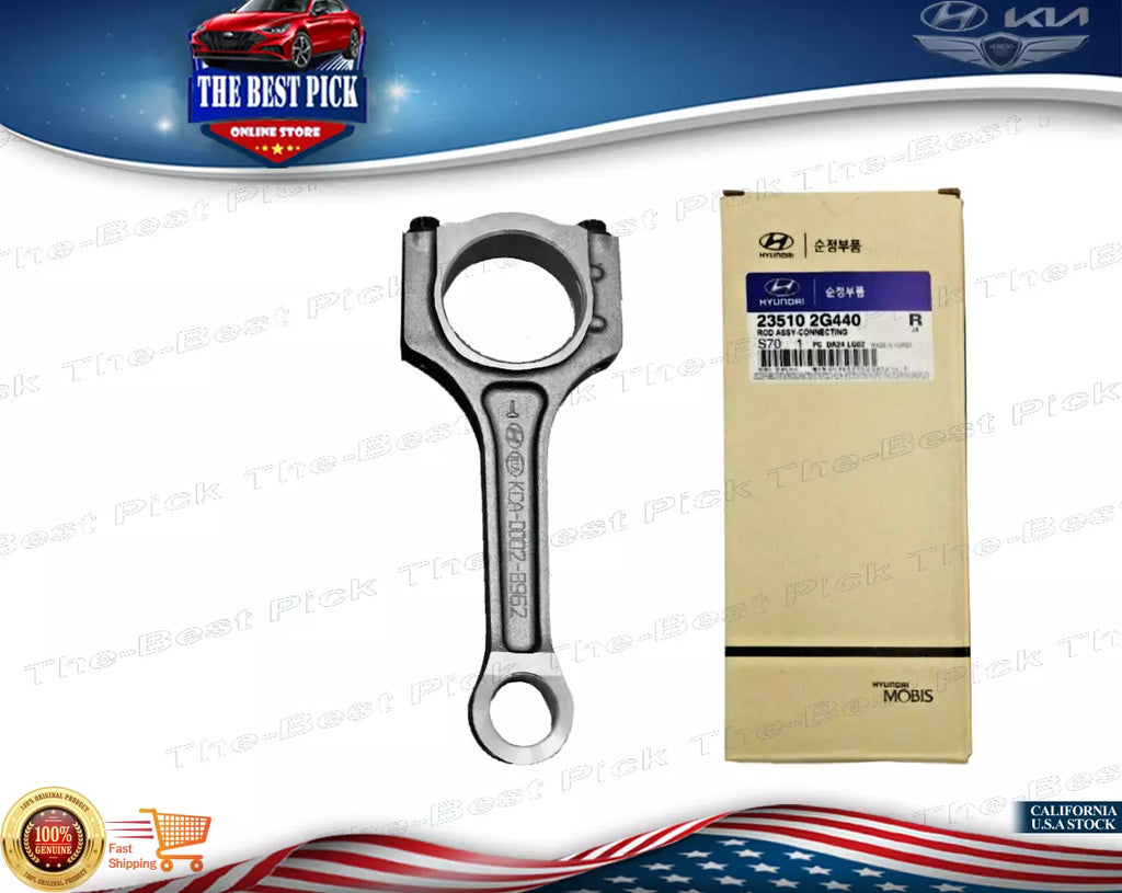 ⭐GENUINE⭐ Engine Connecting Rod For 2.0L TURBO Hyundai Kia 2011-2019 235102G440