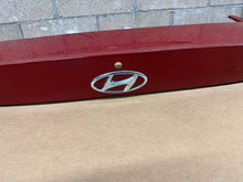 Load image into Gallery viewer, 2021 2023 HYUNDAI ELANTRA REAR TRUNK SPOILER WITH CAMERA HOLE RED