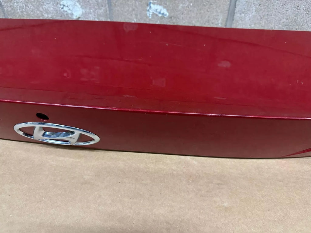 2021 2023 HYUNDAI ELANTRA REAR TRUNK SPOILER WITH CAMERA HOLE RED