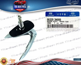 ⭐GENUINE⭐ Hood Ornament Wing Emblem for 2011-2016 Hyundai Equus 863203N000