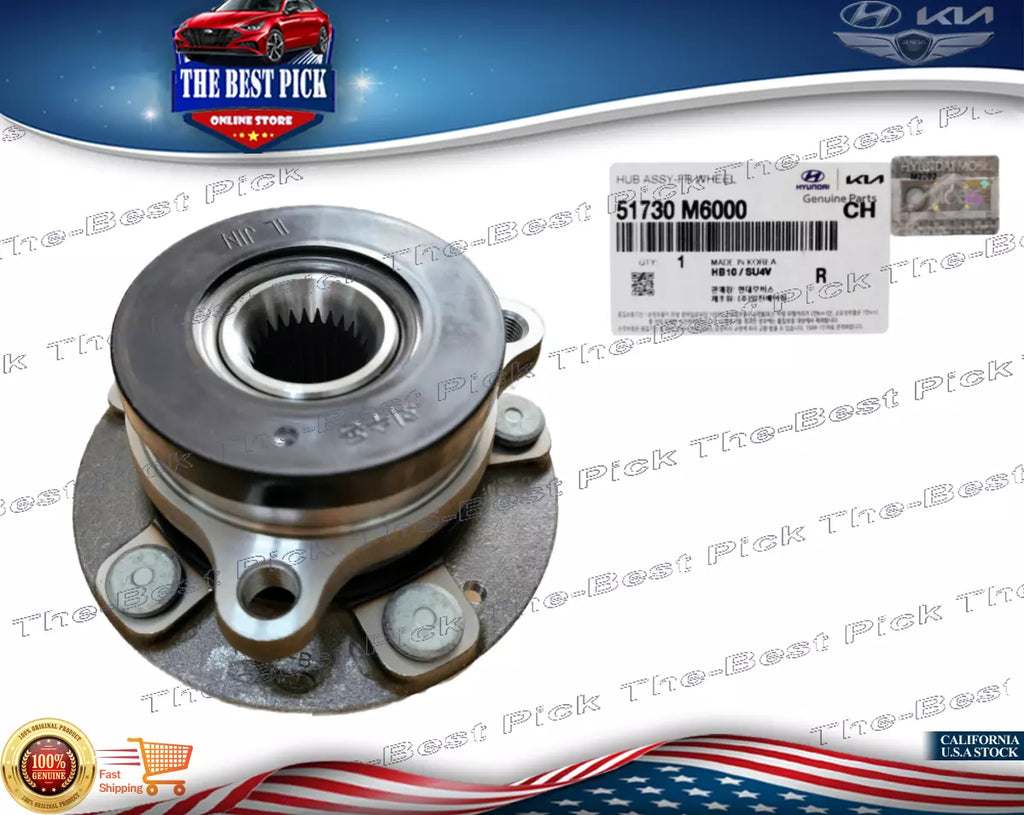 ⭐GENUINE⭐ FRONT Wheel Hub Bearing For Elantra 21-23 Kia Forte 19-23 51730M6000