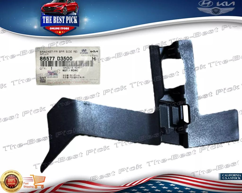 ⭐GENUINE⭐BRACKET FRONT BUMPER SIDE LH REINFORC 2019-21 Hyundai Tucson 86577D3500