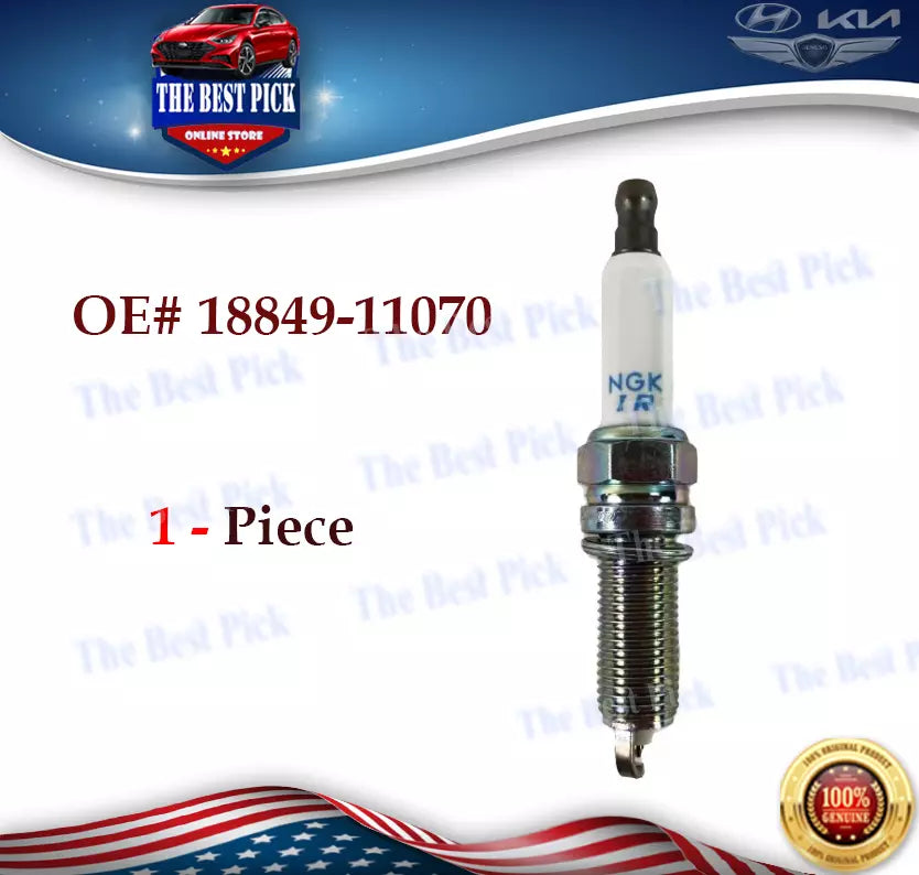 GENUINE⭐ NGK 1 PC SPARK PLUG FOR 2015-2020 HYUNDAI 2016-2020 KIA 1884911070