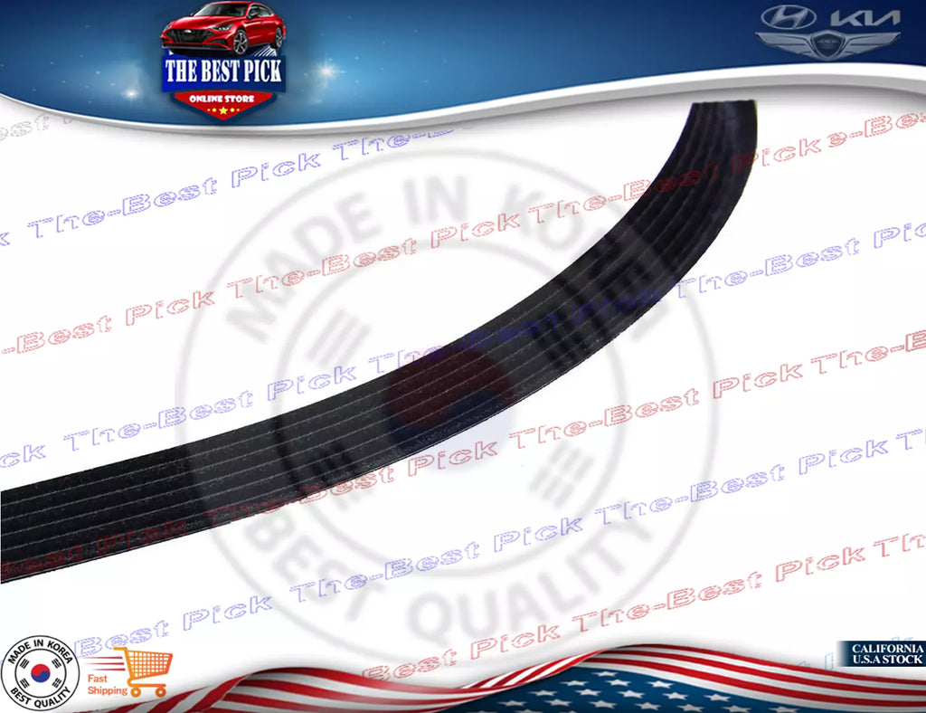 ✅ Hyundai Kia Santa Fe Tucson Optima Sorento Drive Belt 252122GGA1