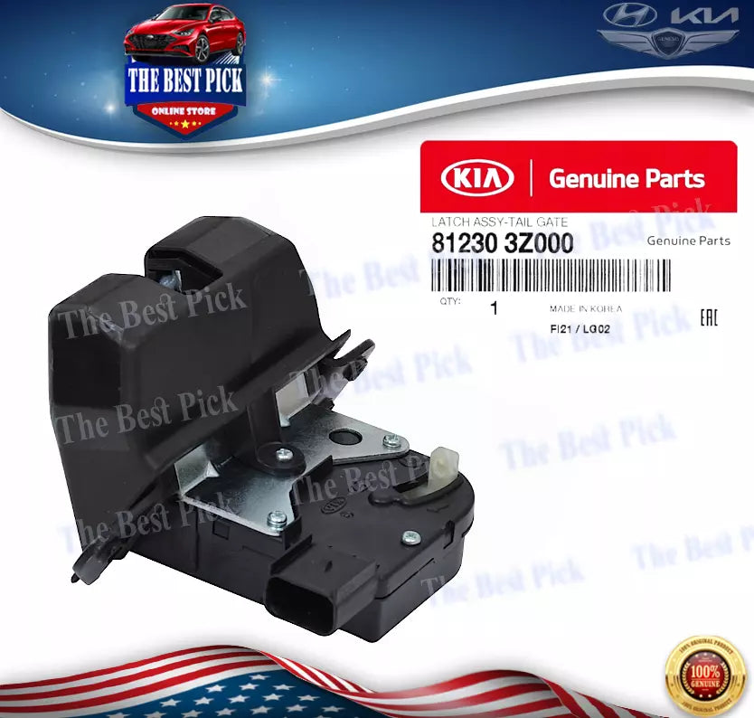 ⭐GENUINE⭐ Trunk Tailgate Lock Latch For 13-20 Santa Fe Sedona Sorento 812303Z000