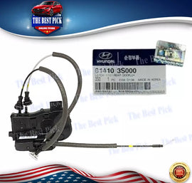 GENUINE Door Lock Latch REAR DRIVER for 11-14 Hyundai Sonata 814103S000