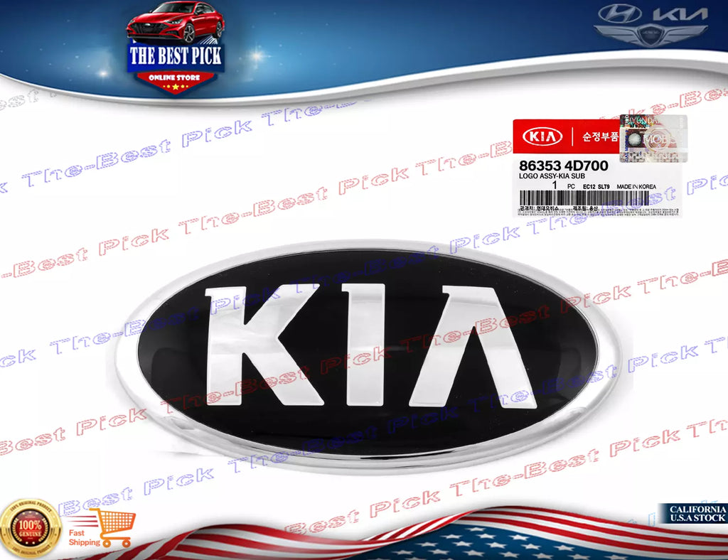 ⭐GENUINE⭐ Rear Trunk Emblem for 14-21 Kia Sedona Sorento Telluride 863534D700