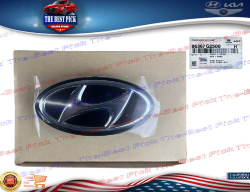 ⭐GENUINE⭐ Grille Emblem "H" Radar Cover Unit 2020-2022 Hyundai IONIQ 86367G2500