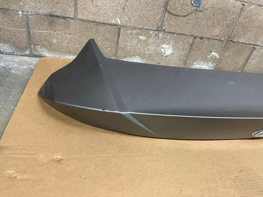 2021 2023 HYUNDAI ELANTRA REAR TRUNK SPOILER WITH CAMERA HOLE GRAY