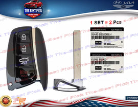 ⭐GENUINE⭐ FOB Remote Control Smart Key Blank For 15-16 Genesis Sedan 2017 G80