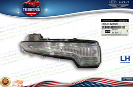 ⭐GENUINE⭐ Genesis G70 2019-2023 View Mirror Turn Signal Lens DRIVER 87613G9000