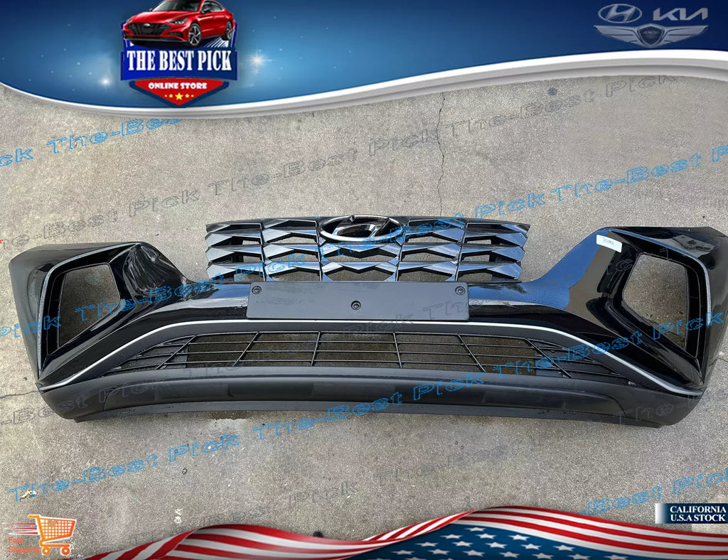 2022-2024 HYUNDAI TUCSON SEL & SE FRONT BUMPER WITH GRILL ⭐OEM⭐ 86511N9000