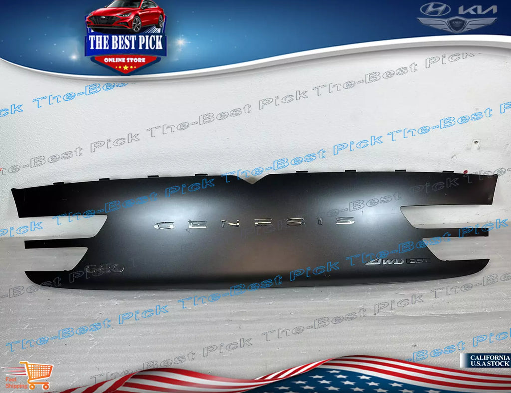 21-22 GENESIS G80 ⭐GENUINE⭐ DECKLID TRUNK LID TRIM MOLDING 87370T1000