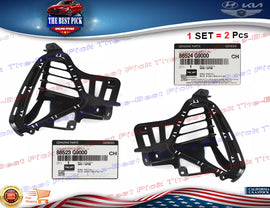 ⭐GENUINE⭐ Front Bumper Fog Lamp Covers LEFT + RIGHT For 2019-2021 Genesis G70