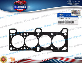 ⭐GENUINE⭐ Cylinder Head Gasket For 2001-2011 Accent Rio 1.6L OEM 2231126101