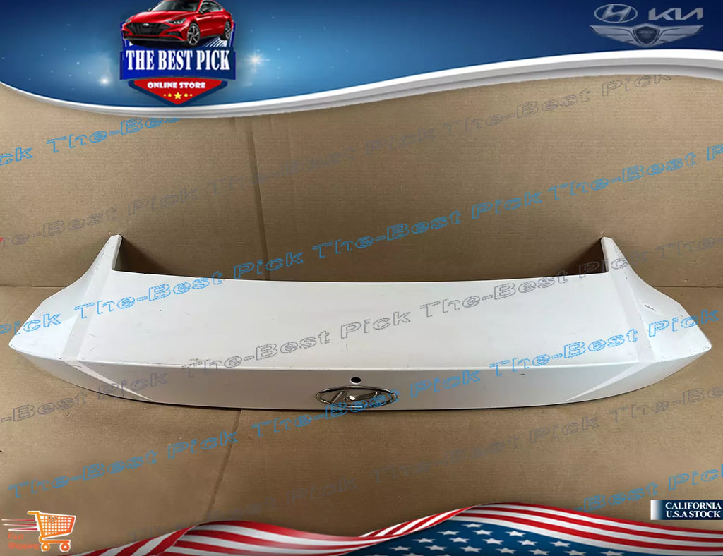 2021-2023 HYUNDAI ELANTRA ⭐OEM⭐ REAR TRUNK SPOILER WITH CAMERA HOLE 87361AA100