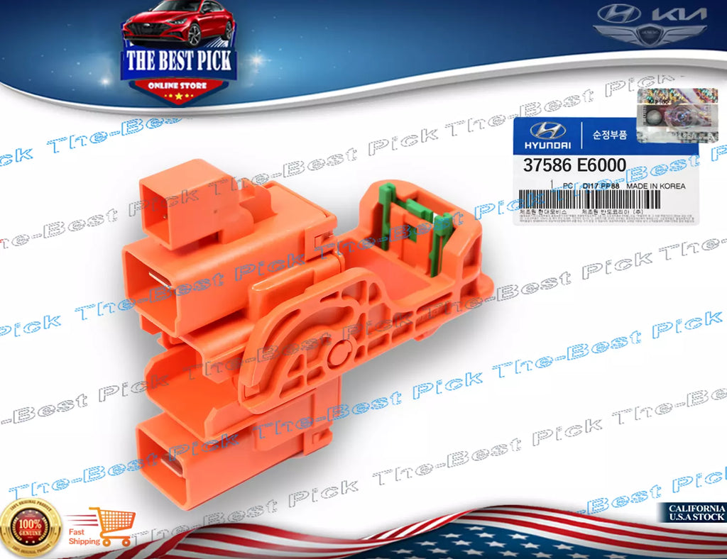 ⭐GENUINE⭐ Battery Safety Plug For 16-19 Sonata 17-20 Optima Hybrid 37586E6000