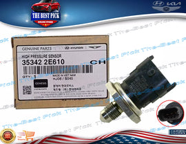 ⭐GENUINE⭐ Fuel Pressure Sensor For 15-20 HYUNDAI 17-20 KIA Original 353422E610