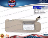 ⭐GENUINE⭐ Sun Visor RIGHT PASSENGER Beige for 06-08 Hyundai Sonata 852023K000QD