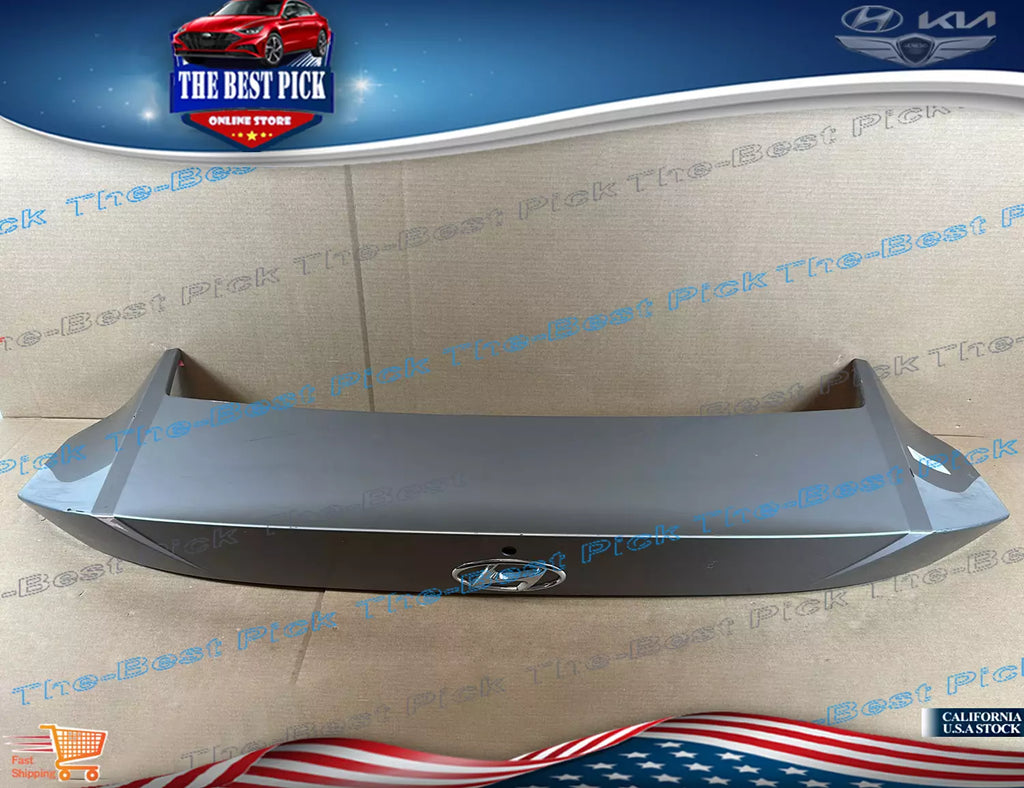 2021-2023 HYUNDAI ELANTRA ⭐OEM⭐ REAR TRUNK SPOILER WITH CAMERA HOLE 87361AA100